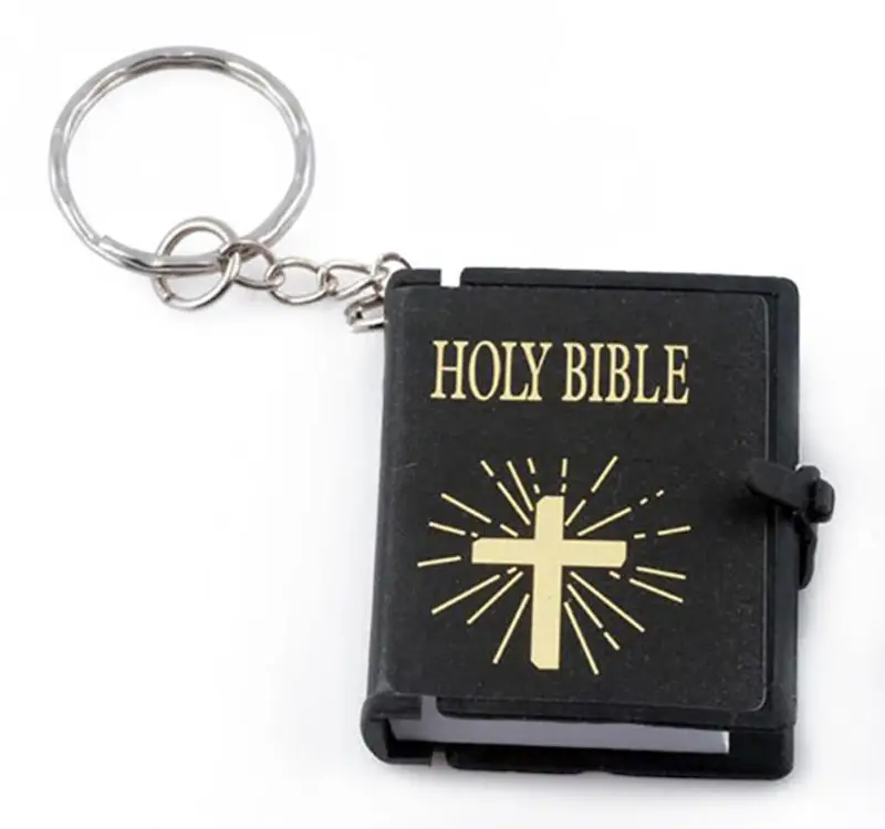 Sleutelhanger Holy Bible zwart