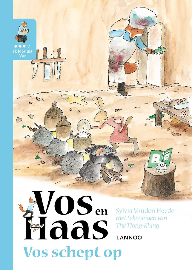 Vos en Haas vos schept op