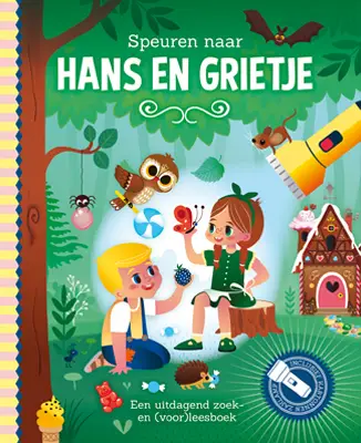 Speuren naar Hans & Grietje + kartonnen zaklamp