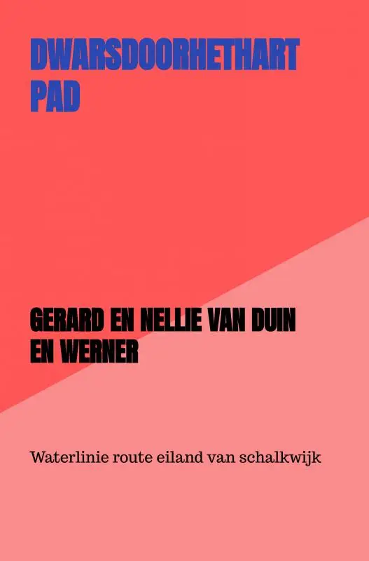 Dwarsdoorhethartpad