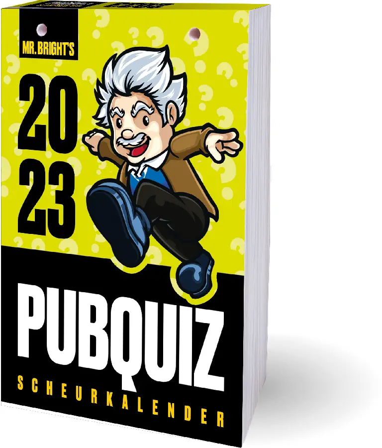 Mr. Bright Pubquiz scheurkalender / 2023