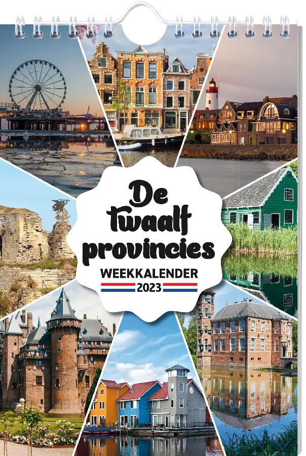 De twaalf provincies weekkalender / 2023