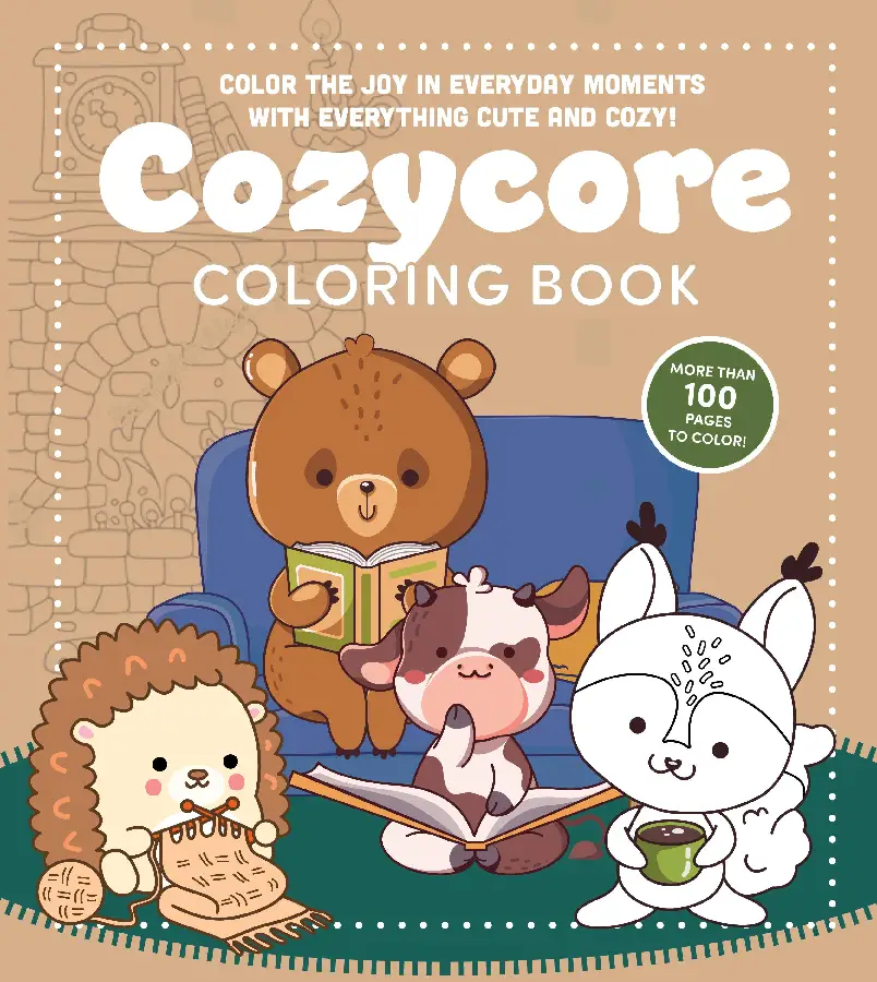 Cozycore Coloring Book