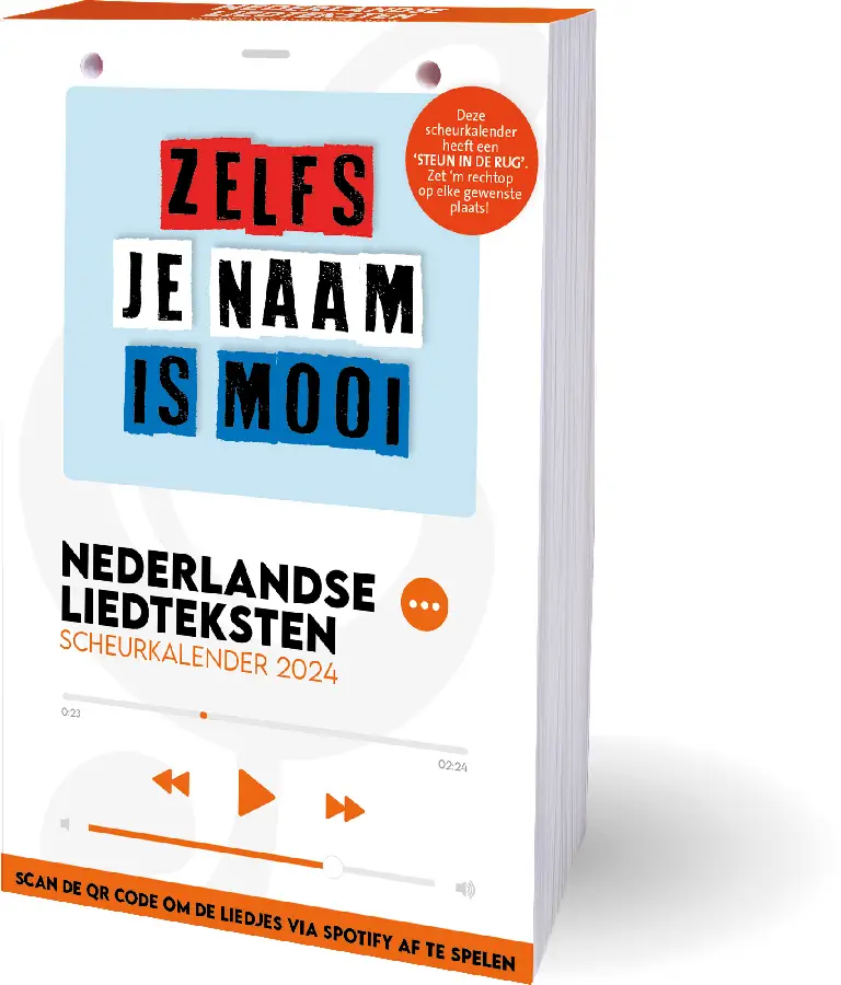 Nederlandse Liedteksten scheurkalender / 2024