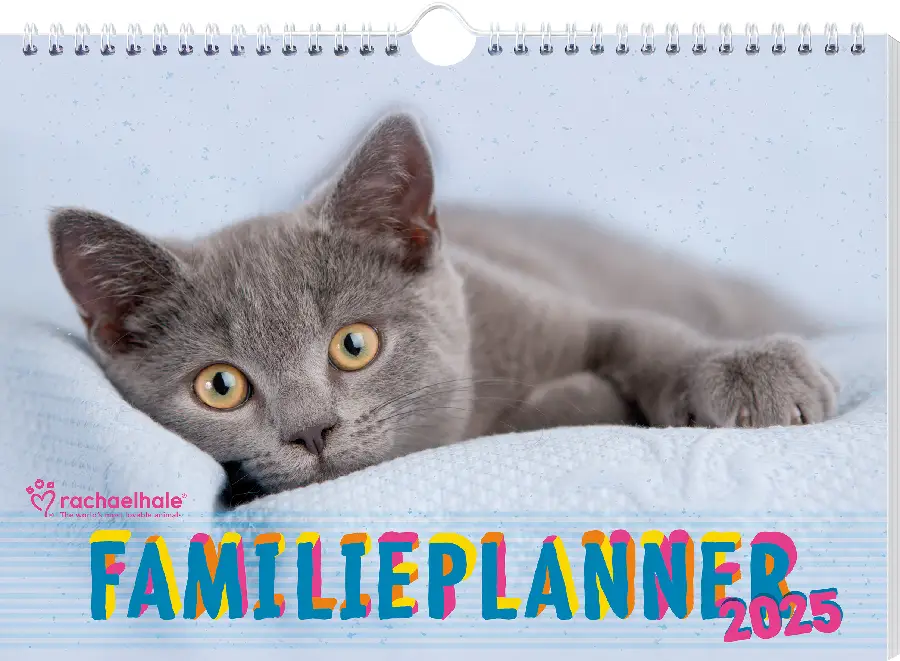 Rachael Hale Katten familieplanner - 2025