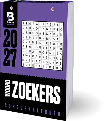 Brainbooster Woordzoekers scheurkalender - 2027
