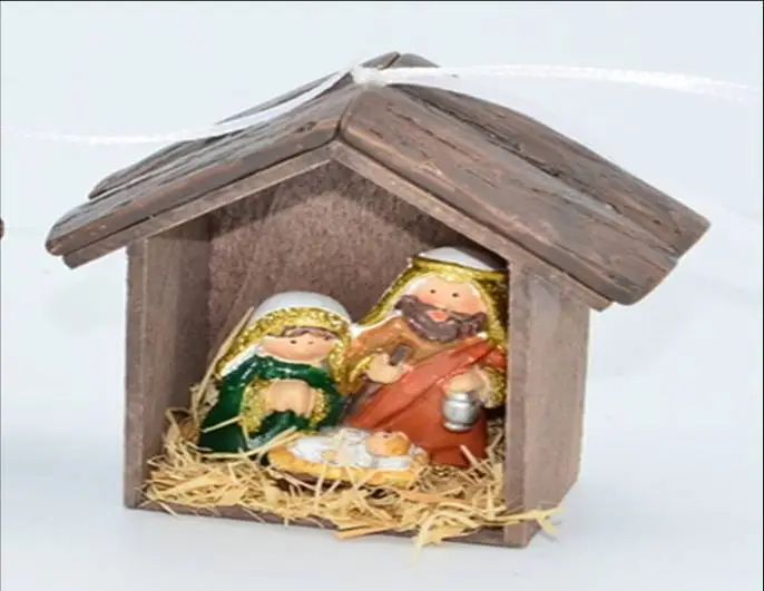 Polyresin nativity 7cm