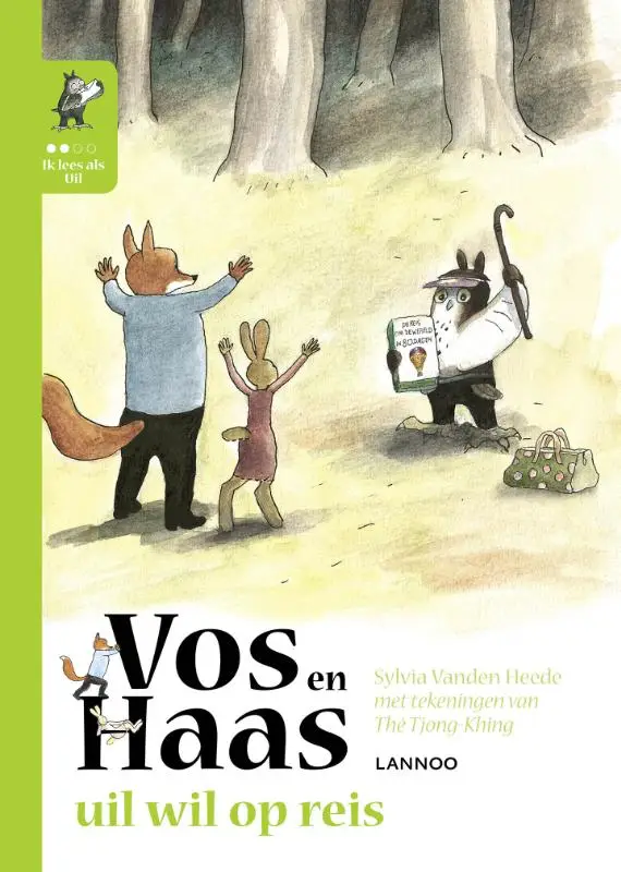 Vos en Haas uil wil op reis