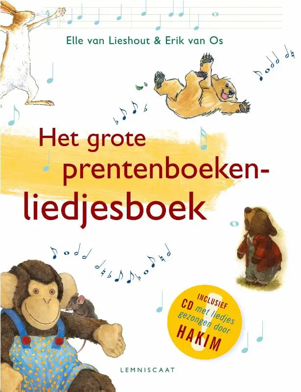 Grote prentenboekenliedjesboek + cd