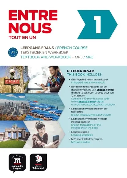 A1 / Entre nous 1 -Tout en un - Version Talenland / Livre de l'élève + cahier d'exercices