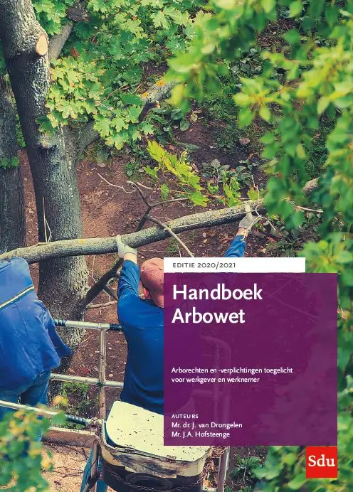 Handboek Arbowet Editie 2020-2021