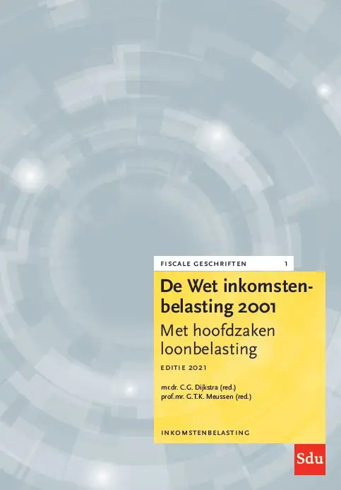 De Wet Inkomstenbelasting 2001, Editie 2021