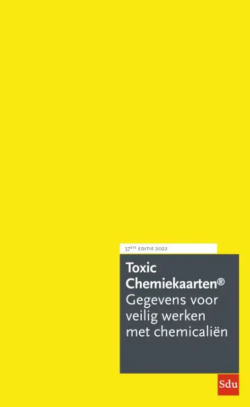 Toxic Chemiekaarten, 37ste editie 2022