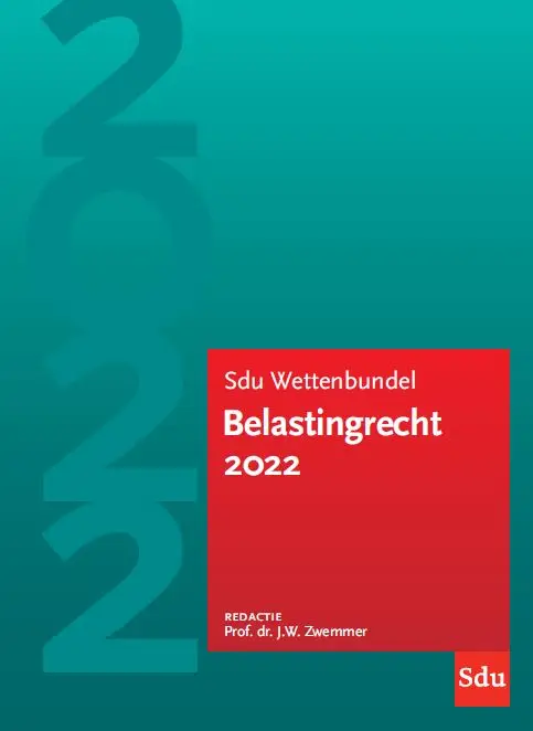 Sdu Wettenbundel Belastingrecht / 2022