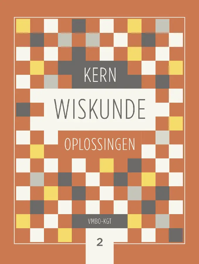 vmbo-kgt 2 / KERN Wiskunde / oplossingenboek