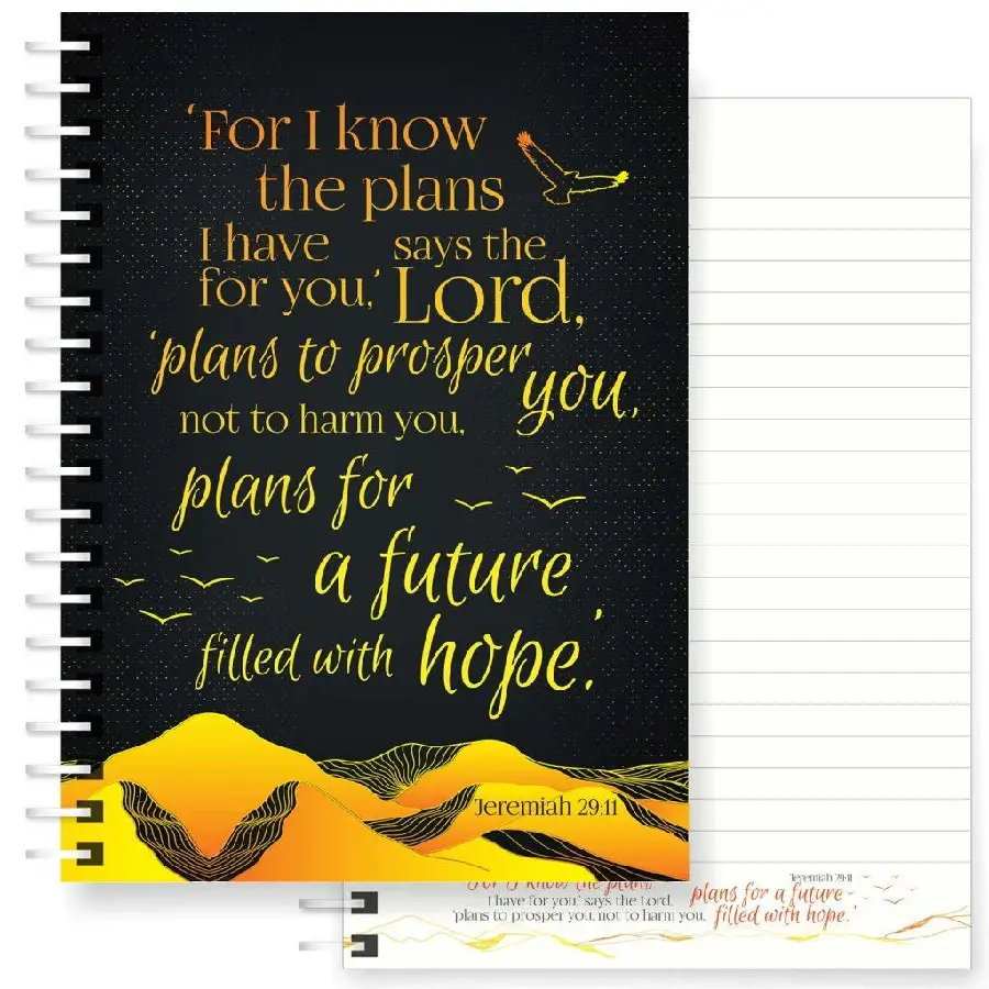 Notebook Jeremiah 29:11