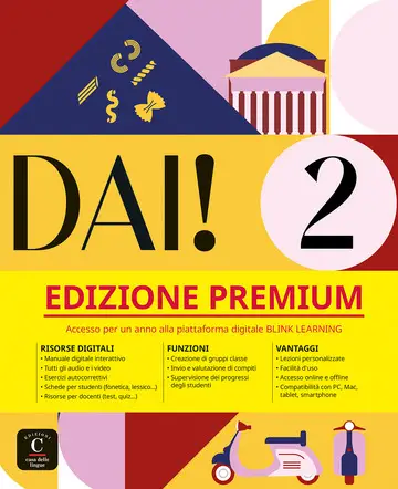 Dai!2 Libro dello studente + essercizi Edizione premium