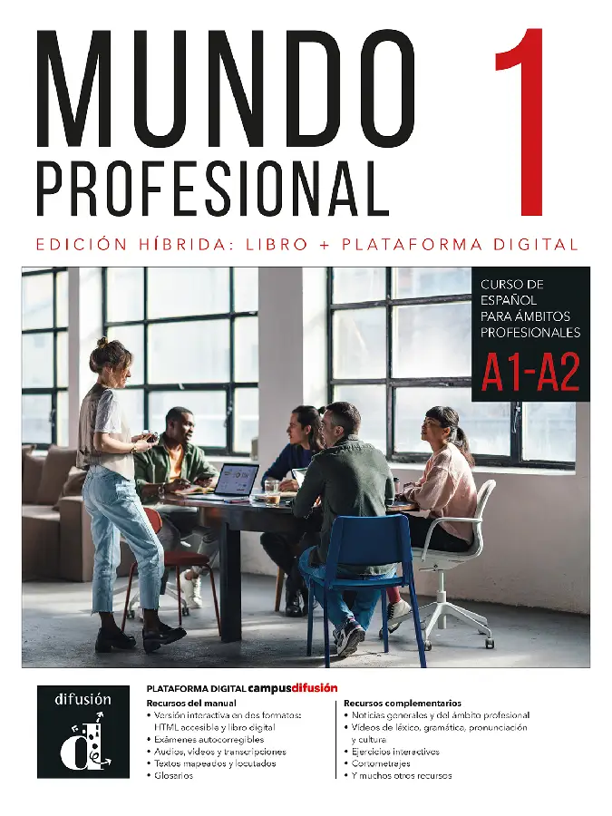 Mundo profesional 1 (A1-A2) - Edición híbrida para estudiantes