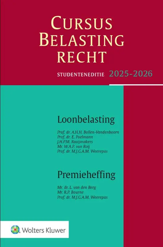 Cursus Belastingrecht / 2025-2026