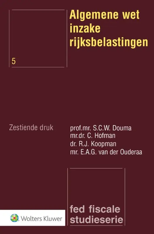 Algemene wet inzake rijksbelastingen