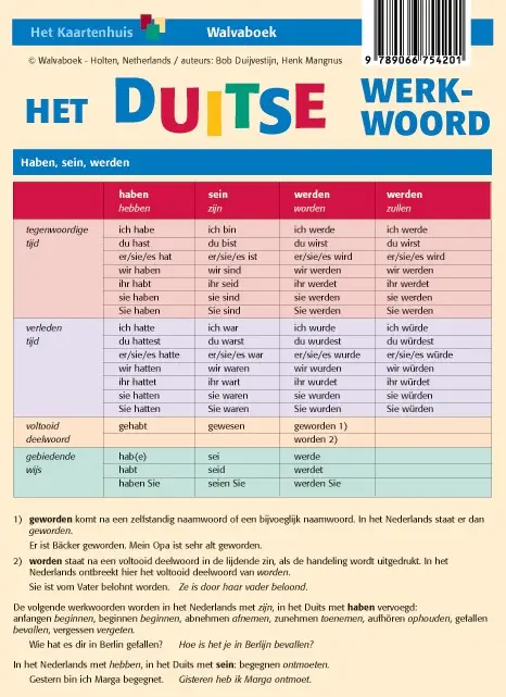 Het Duitse werkwoord