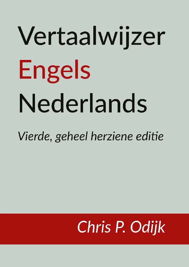 Vertaalwijzer Engels Nederlands