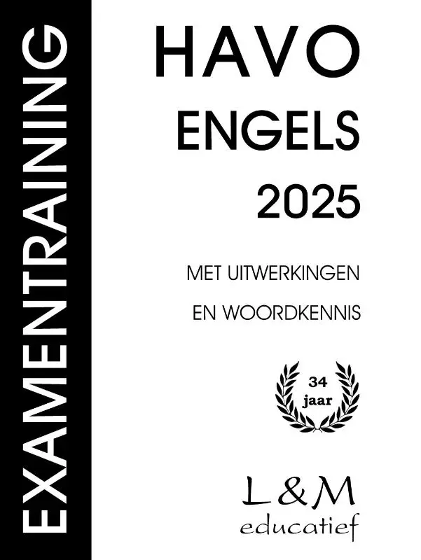 Examentraining / Havo Engels 2025
