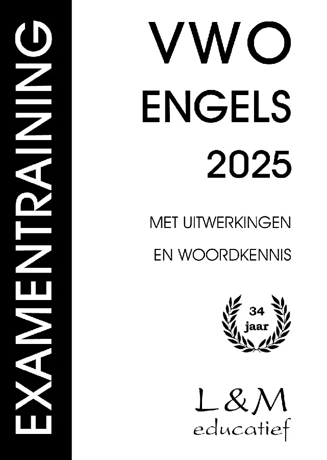 Examentraining / Vwo Engels 2025