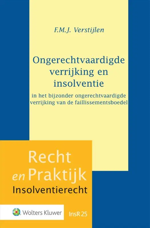 Ongerechtvaardigde verrijking en insolventie
