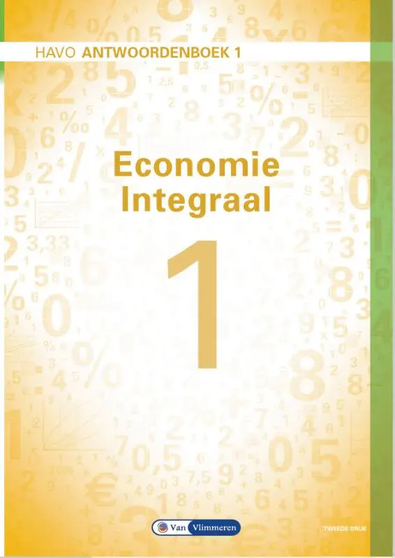 havo / Economie Integraal / Antwoordenboek 1