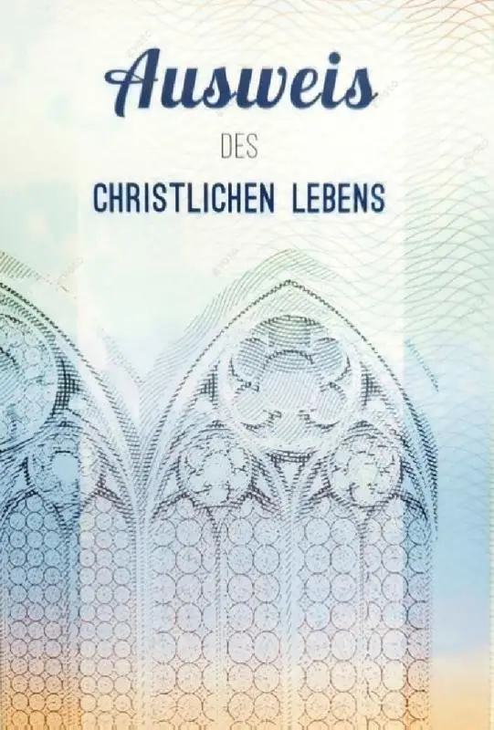 Ausweis des christlichen lebens - 25 ex.