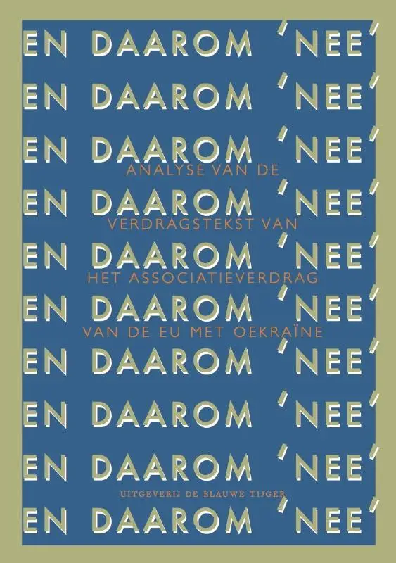 20 x Daarom 'NEE!'(isbn 978-94-92161-13-0) in 1 pakket