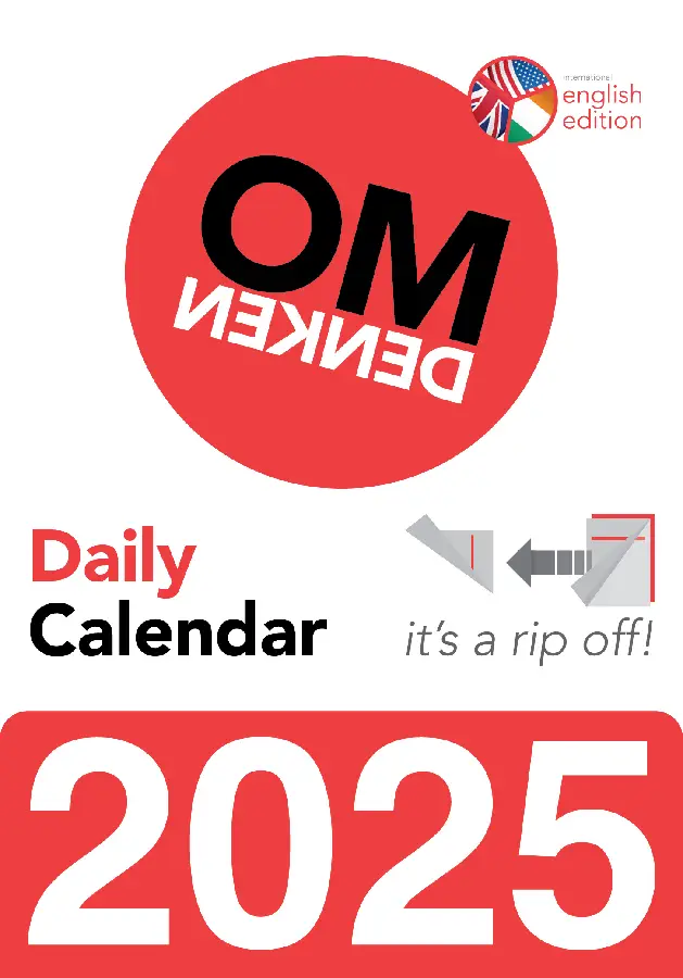 Omdenken Daily Calendar / 2025