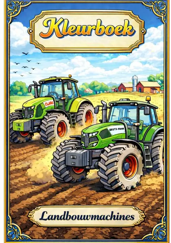 Kleurboek, Landbouwmachines