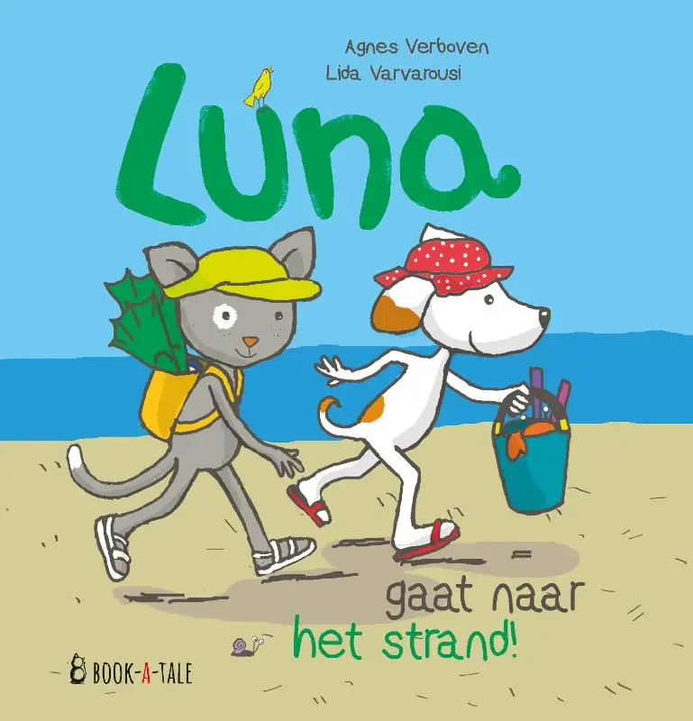 Luna gaat naar het strand