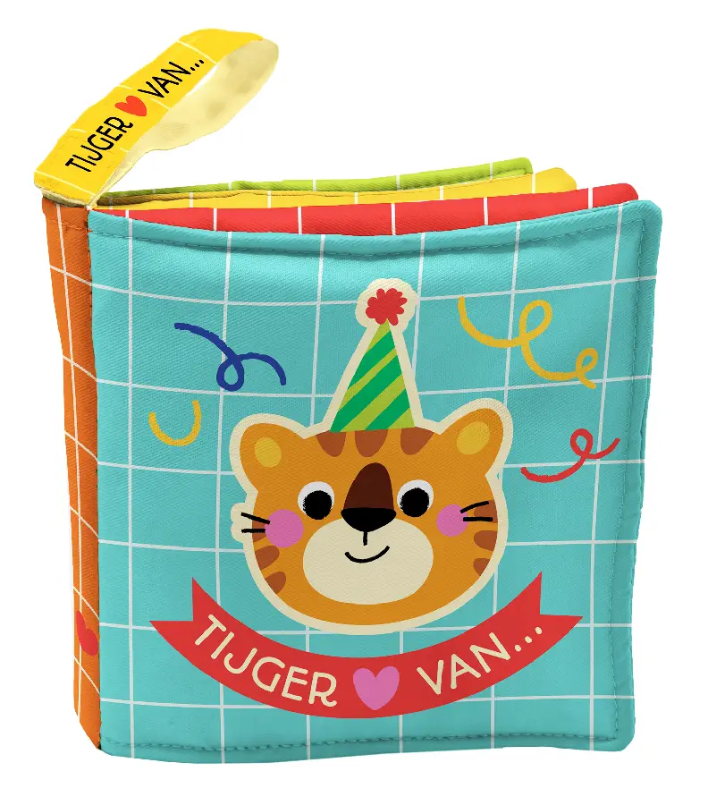 Knisperboekje vol liefde - Tijger houdt van feest