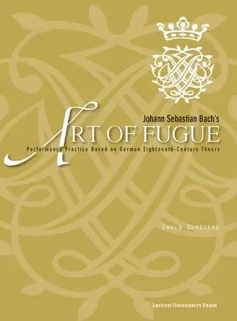 Johann Sebastian Bachs Árt of fugue