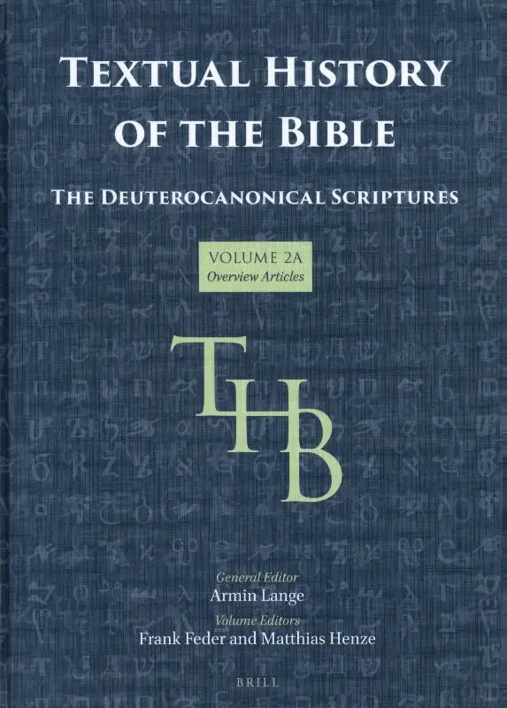 Textual History of the Bible Vol. 2A
