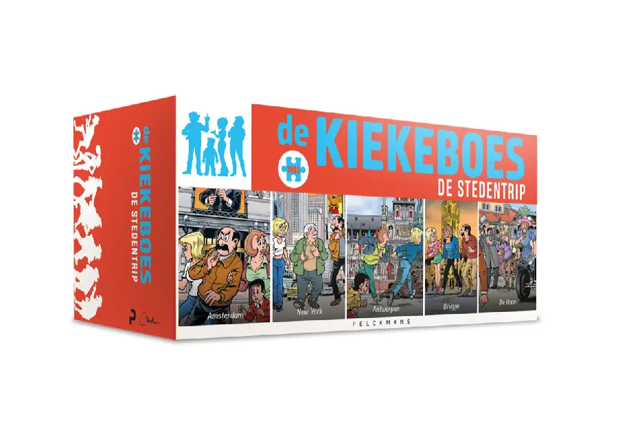 De Kiekeboes Puzzel - De stedentrip (1000 stukjes)