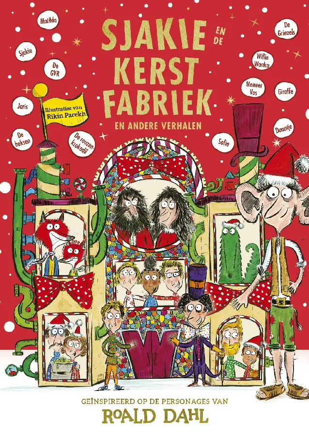 Sjakie en de kerstfabriek en andere verhalen
