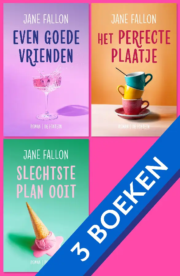 Jane Fallon 3-in-1 bundel