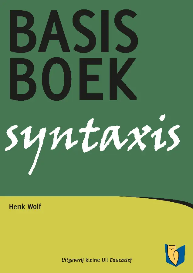 Basisboek syntaxis