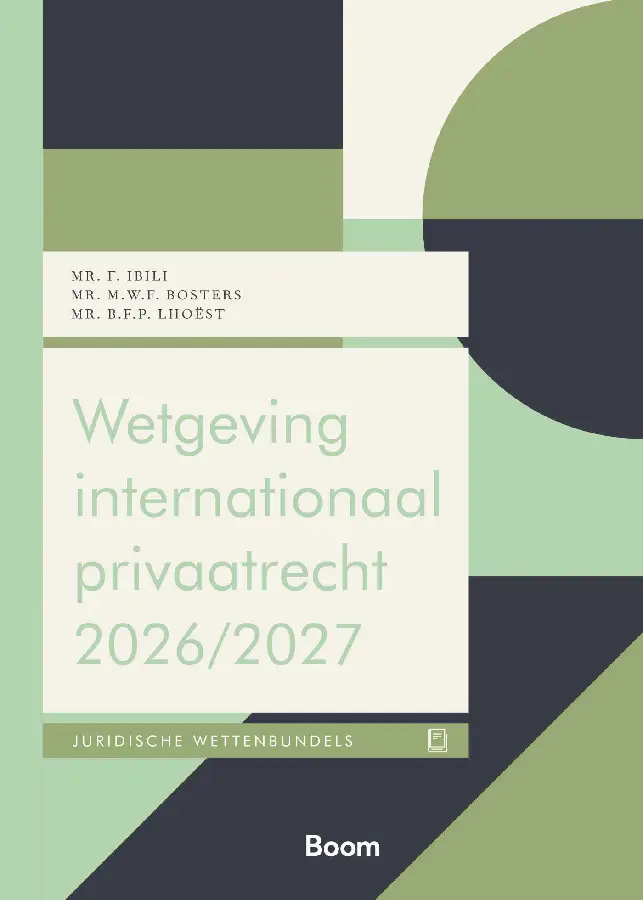 Wetgeving internationaal privaatrecht / 2026/2027
