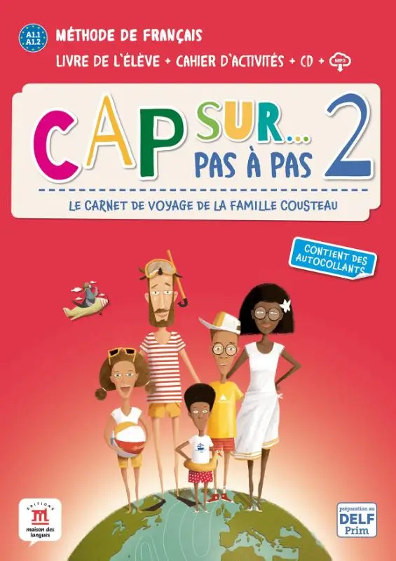 Cap sur pas a pas 2 - Livre de l'eleve + Cahier d'activites  / A1.1-A1.2