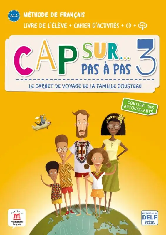 Cap sur pas a pas 3 - Livre de l'eleve + Cahier d'activites  / A1.2