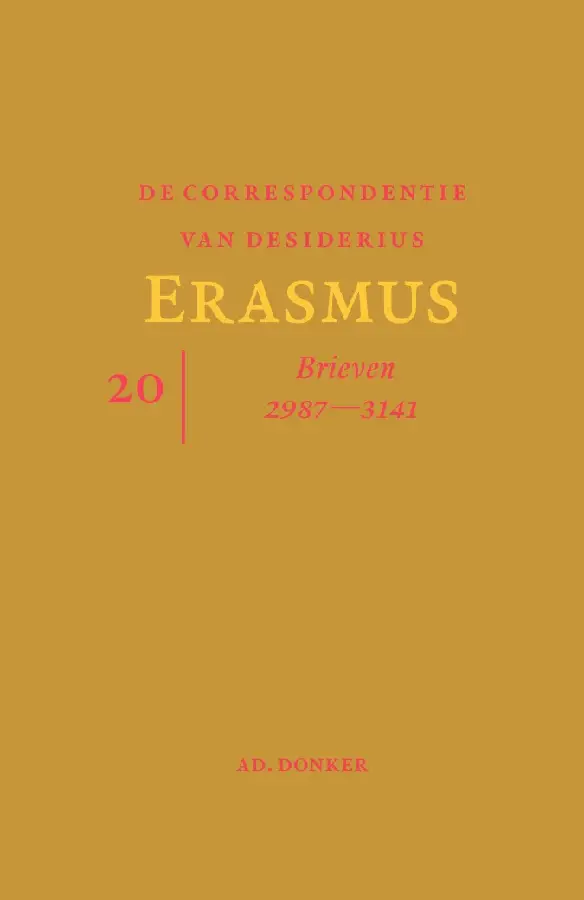 De correspondentie van Desiderius Erasmus / 20