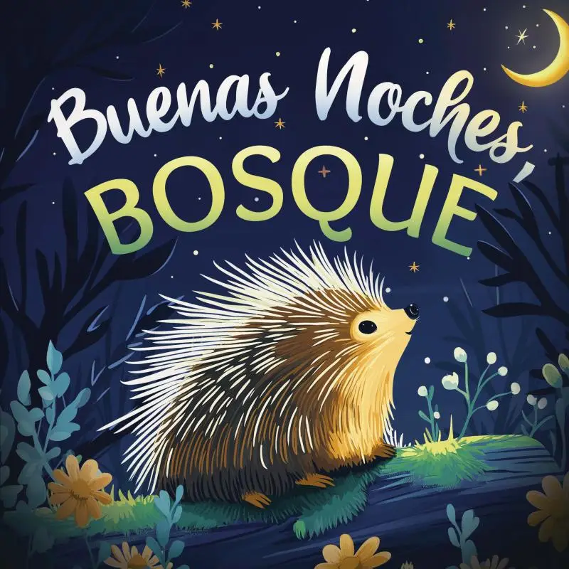 Buenas noches, bosque: Un cuento tierno infantil con rimas para dormir, ideal para bebés y niños pequeños