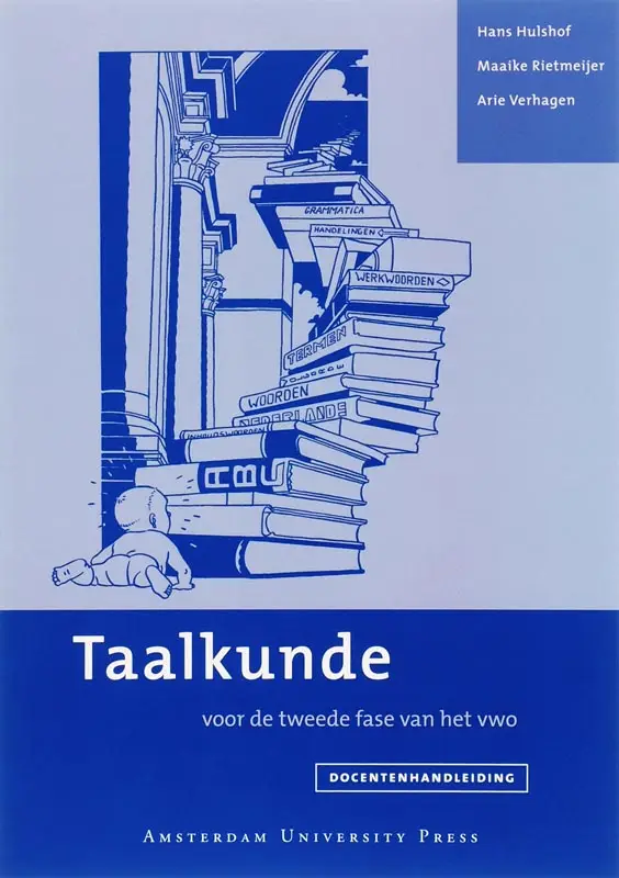 Docentenhandleiding Taalkunde / druk 1