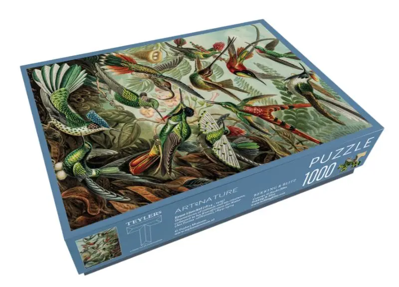 Puzzel - 1000 stukjes - Art Forms of Nature - Ernst Haeckel