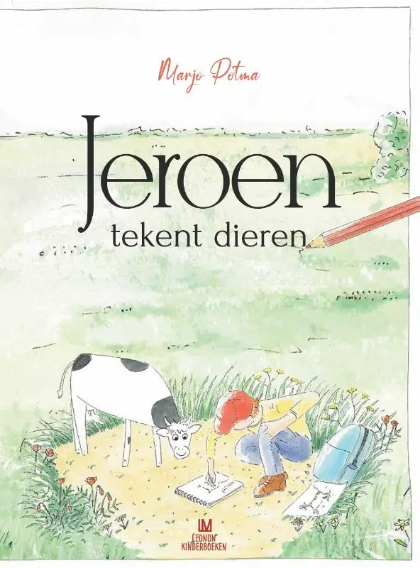 Jeroen tekent dieren